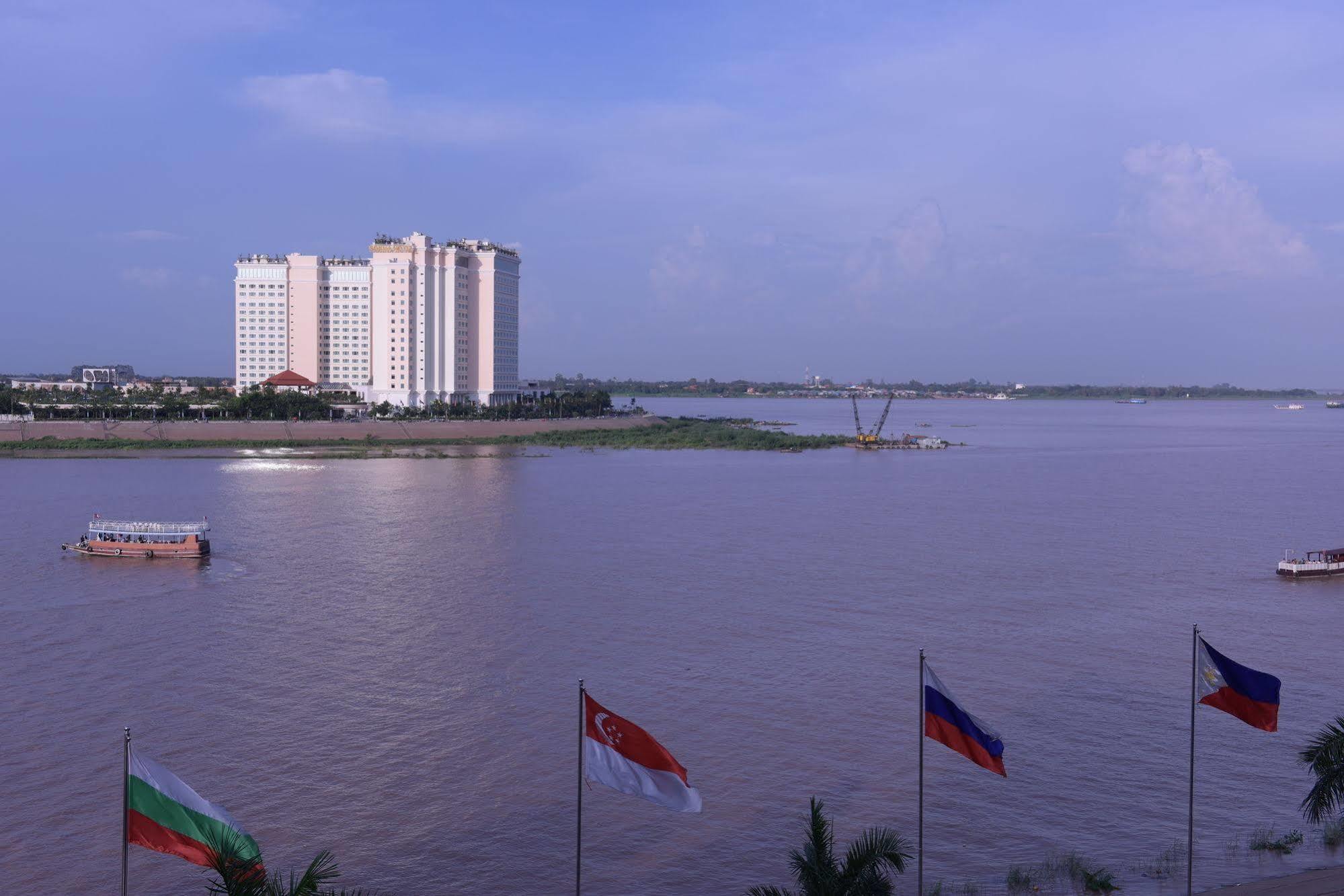 Panorama Mekong Hostel Phnompen Kültér fotó